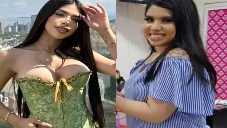 Yeri MUA antes y ahora