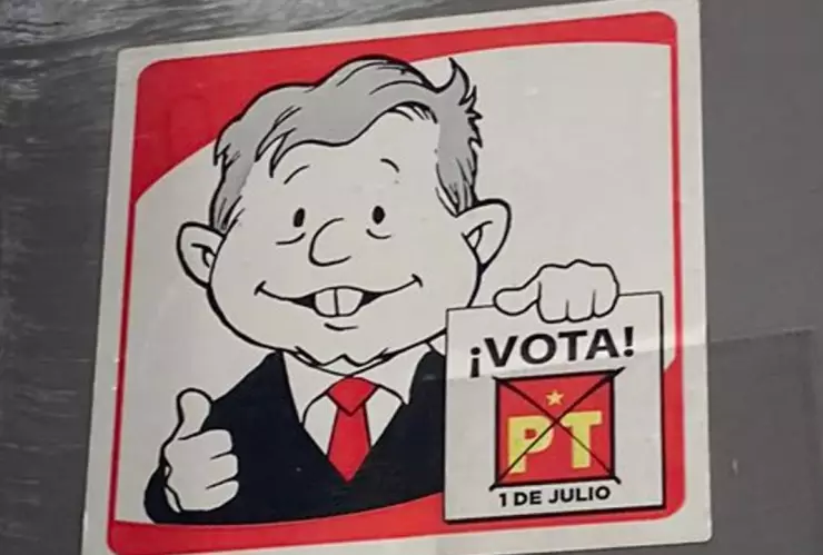 Tribunal electoral determina que usar caricatura de AMLO es propaganda