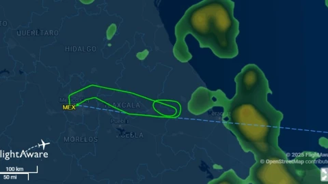Falla mecánica obliga a vuelo CDMX-Chetumal a regresar al AICM; esto se sabe