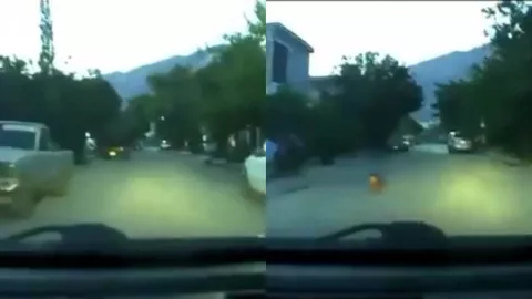 Conductor evita tragedia al esquivar a bebé en la calle.jpg