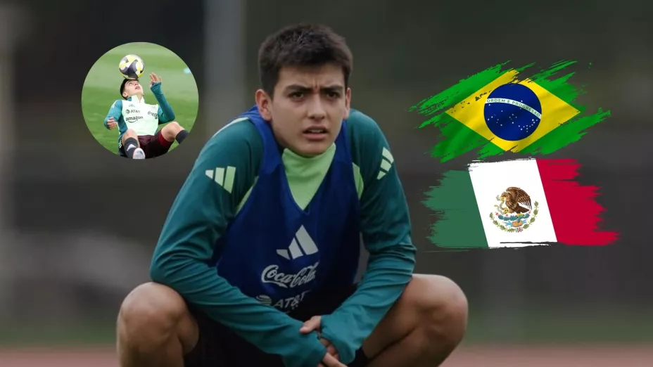 Gilberto Mora de muestra sus cualidades con el balón.