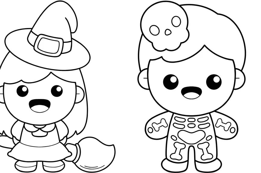 23 ideas de dibujos para colorear sencillos y bonitos... para niños y niñas: los puedes imprimir
