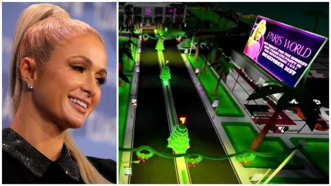 Paris World metaverso Paris Hilton