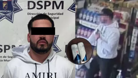 Hombre roba cervezas en tienda del Fraccionamiento Lomas Altas en Mexicali y es detenido.jpg