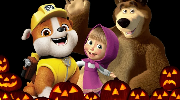 4 episodios de Masha y el Oso y Paw Patrol que pueden ayudar a tu hijo si le dan miedo los disfraces para Halloween
