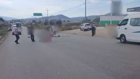 Accidente deja caos sobre la carretera Chignahuapan–Zacatlán hoy domingo: Hay dos heridos