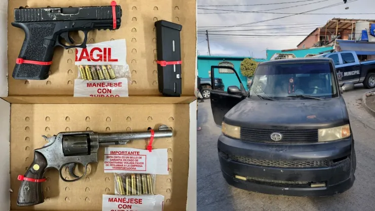 Desde un auto hacían disparos dos menores en Camino Verde