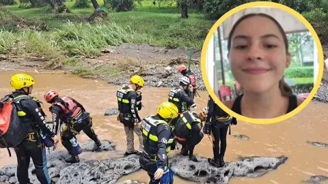 Localiza cadáver de joven que fue arrastrada por el río