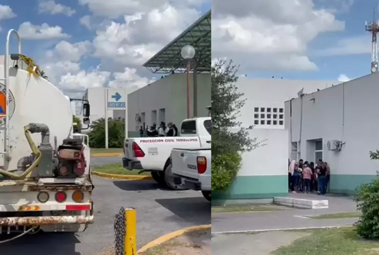 Incendio en Hospital Materno Infantil de Reynosa Tamaulipas