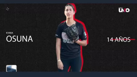 Kyara Osuna, promesa del softbol sinaloense. .jpg