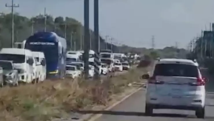 ACTUALIZACIÓN VIAL: Libre el paso en la carretera federal 307, vía Akumal-Tulum, tras fatal accidente