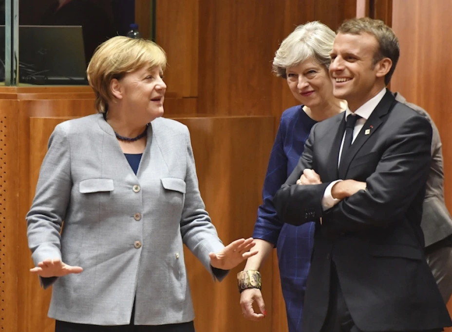 Macron Trump riesgio