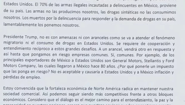 Claudia Sheinbaum responde a amenazas de Donald Trump