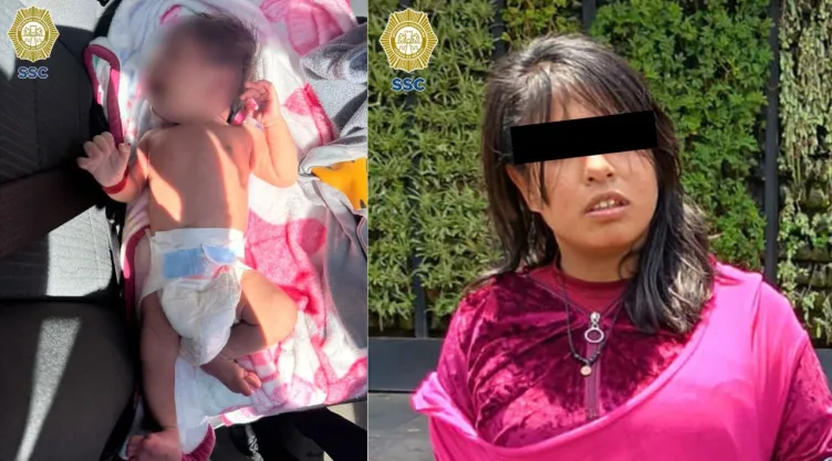 Policías rescatan a recién nacido tras ataque de su madre intoxicada en Álvaro Obregón