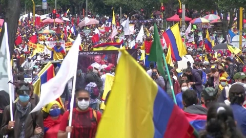 En Colombia vuelven protestas contra Iván Duque.