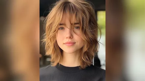 4 cortes de pelo para mujeres con poco pelo: shag cut