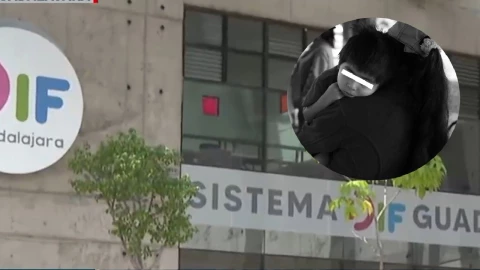 Niños afuera de DIF