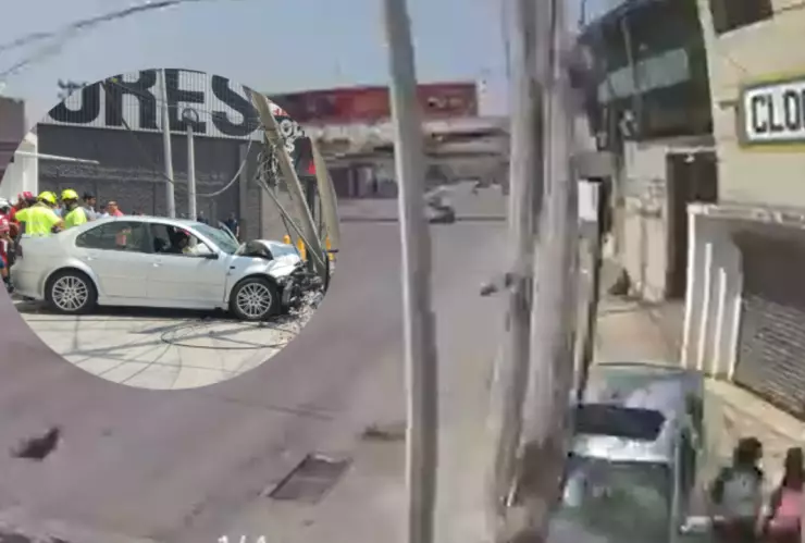 Los primeros reportes señalan que la persona que manejaba perdió el control de la unidad.