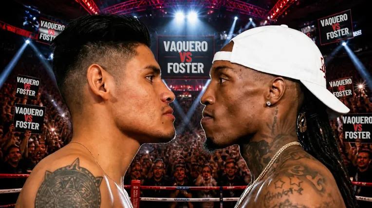 vaquero foster pelea box