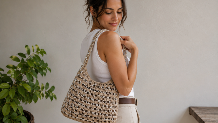 Cómo tejer bolsas a crochet: 5 ideas y diseños para hacer con anillas de lata