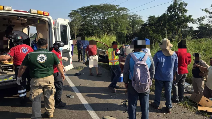 Accidente Macuspana Tabasco