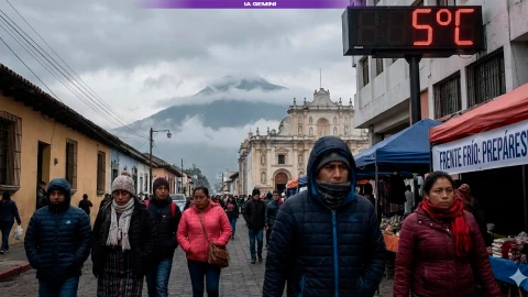 Clima en Guatemala hoy: Pronóstico del Frente Frío para el 18 y 19 de enero de 2026