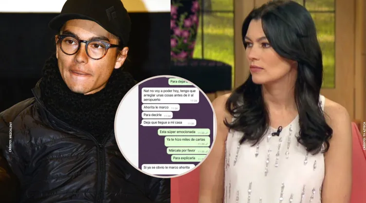 Sergio Mayer Mori deja plantada a su hija; exhiben capturas de pantalla.
