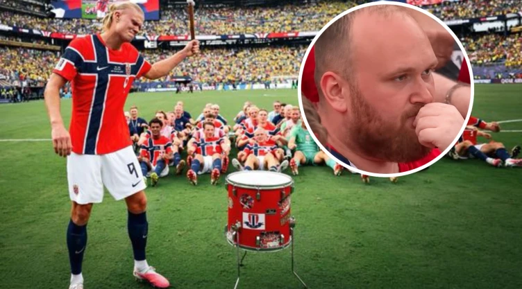 Fan de Noruega se niega a hacer el remo vikingo