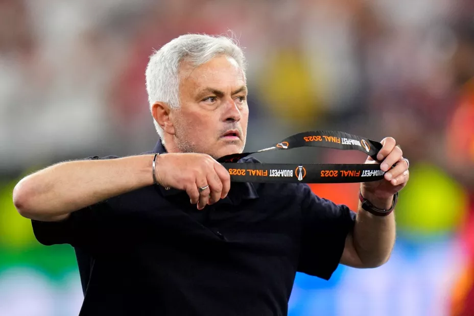 Jose Mourinho Roma Europa League 2023