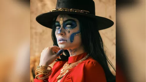 Maquillaje de catrina para Día de Muertos 10 ideas fáciles para hacerlo en casa