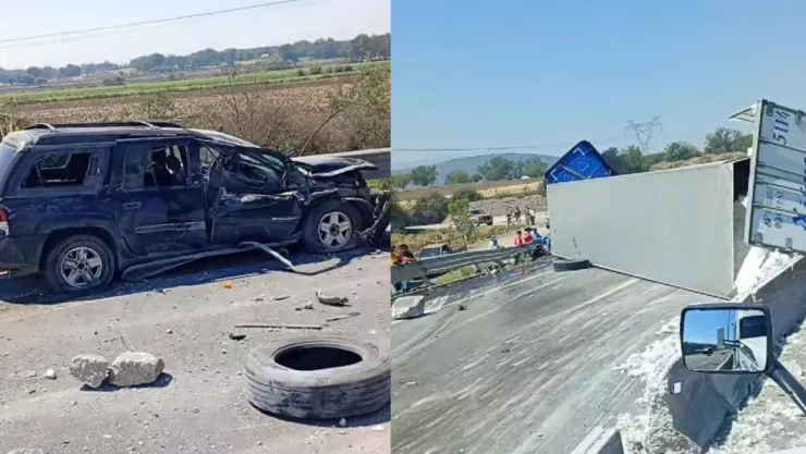 accidente arco norte