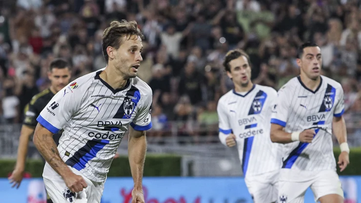 Sergio canales con el Monterrey