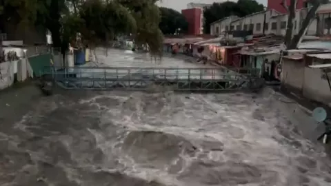 El Río de los remedios se desborda este miércoles 21 de agosto