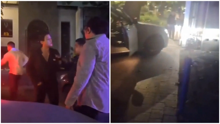 Video de Lord Polanco: choca contra taxi en CDMX y no quiso pagar