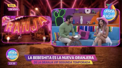 La Bebeshita hace reír a los conductores de Venga La Alegría