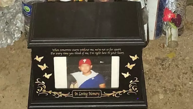 Cenizas olvidadas en camión