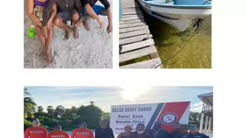 Realizan rescate de tres personas en las costas de Quintana Roo