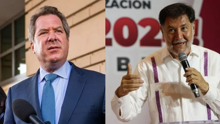 Noroña y abogado de OVidio Guzmán