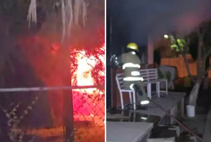 Telesecundaria Octavio Paz incendio