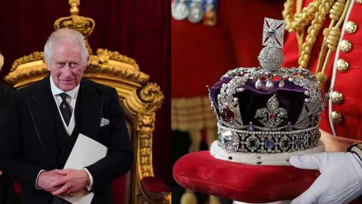 ¿Cuánto pesa y mide la corona que usará el rey Carlos III?