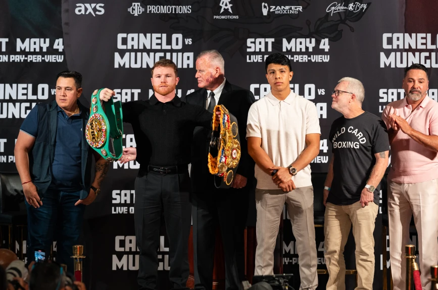 Conferencia de prensa oficial Canelo Álvarez vs Jaime Munguía