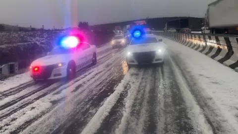 Granizada en Veracruz.