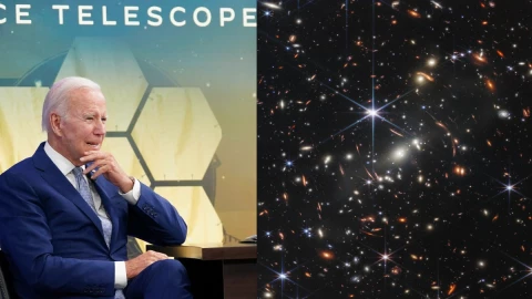 telescopio James Webb imagen Joe Biden NASA