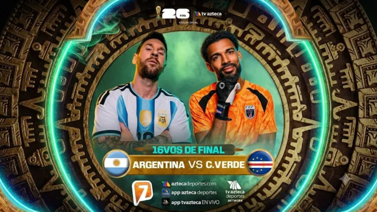 Argentina vs Cabo Verde: hora y dónde ver Copa Mundial FIFA 2026™
