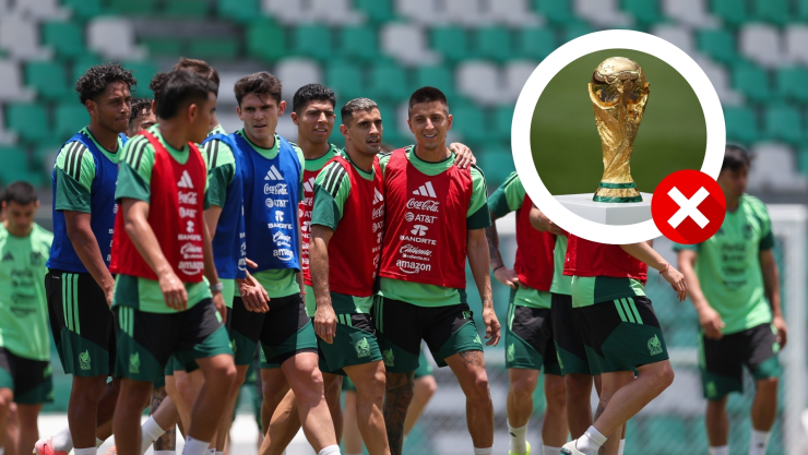 Jugadores de México lesionados