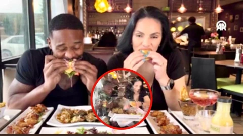 Auto choca contra restaurante en Houston y causa pánico entre los comensales (VIDEO)