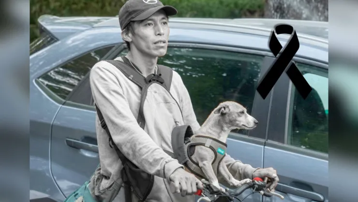 Efrén y su perrita Capuchina eran conocidos por recorrer juntos las calles de Xalapa