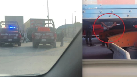 detenido tráiler robado carmelitas periférico hoy