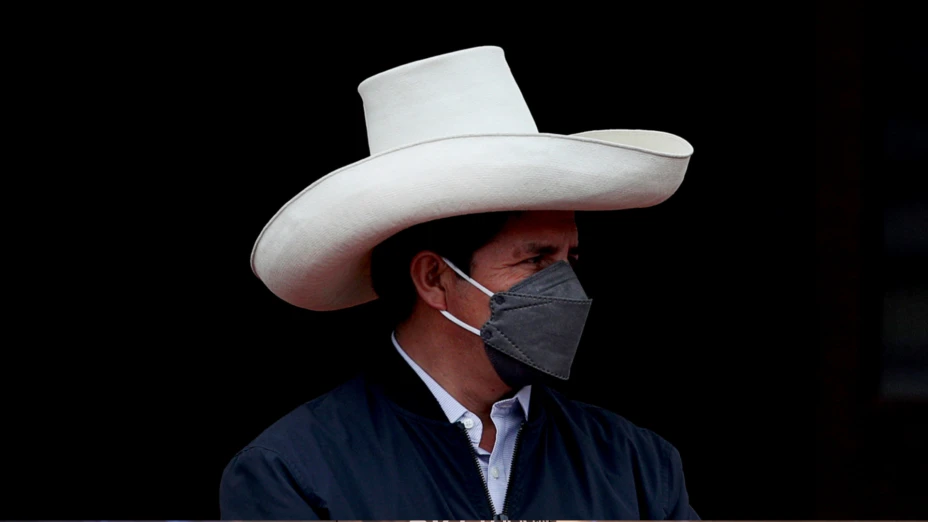 El presidente peruano Pedro Castillo