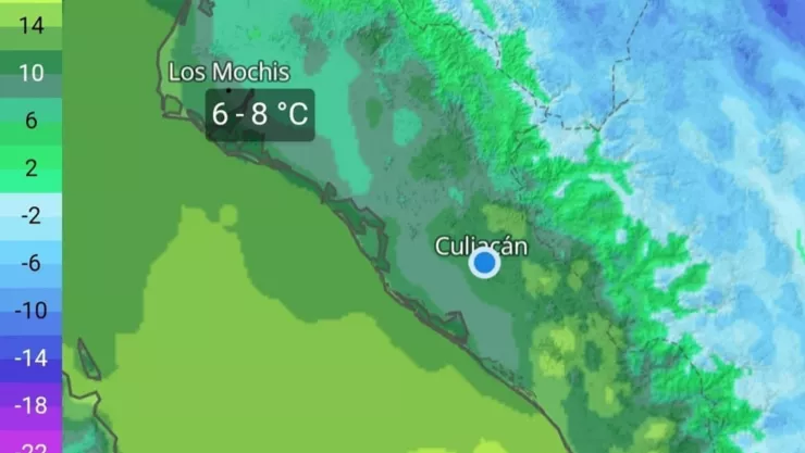 Frente frío 24 en México cómo estará el clima este 22 de enero en Sinaloa..jpg